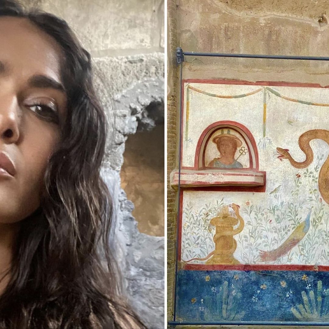 Salma Hayek en Vesubio