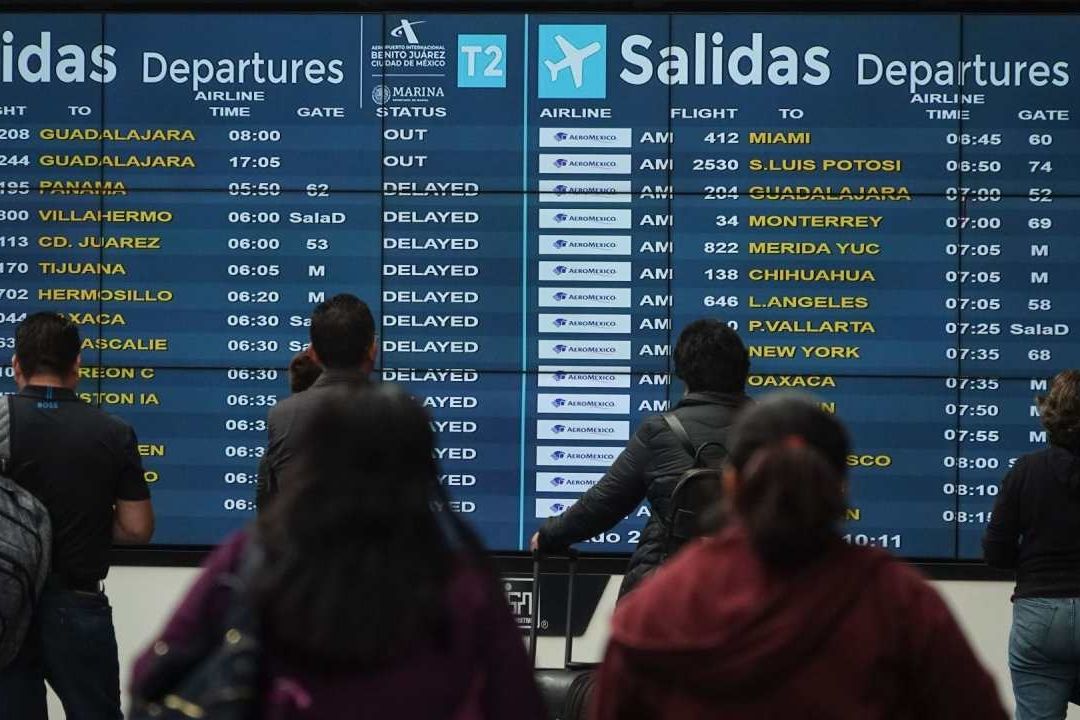 Consecuencias de la reducción de vuelos en el AICM 2023
