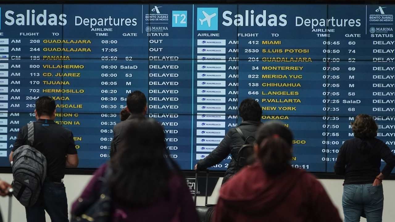 Consecuencias de la reducción de vuelos en el AICM 2023