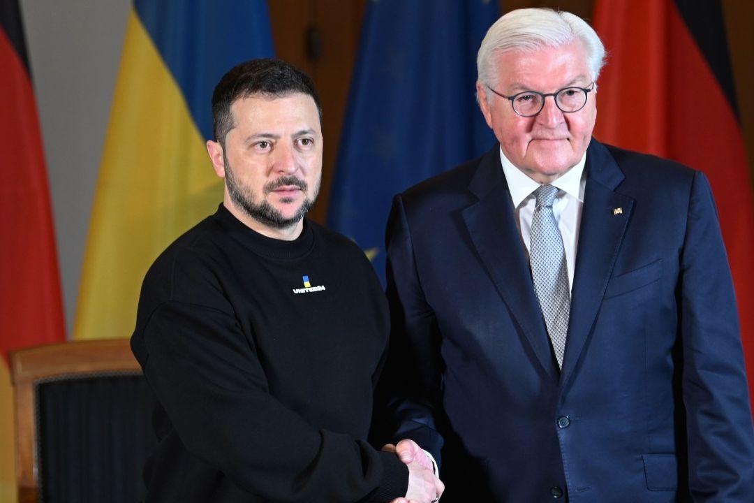 Zelenski se reúne con el Presidente de Alemania en Berlín