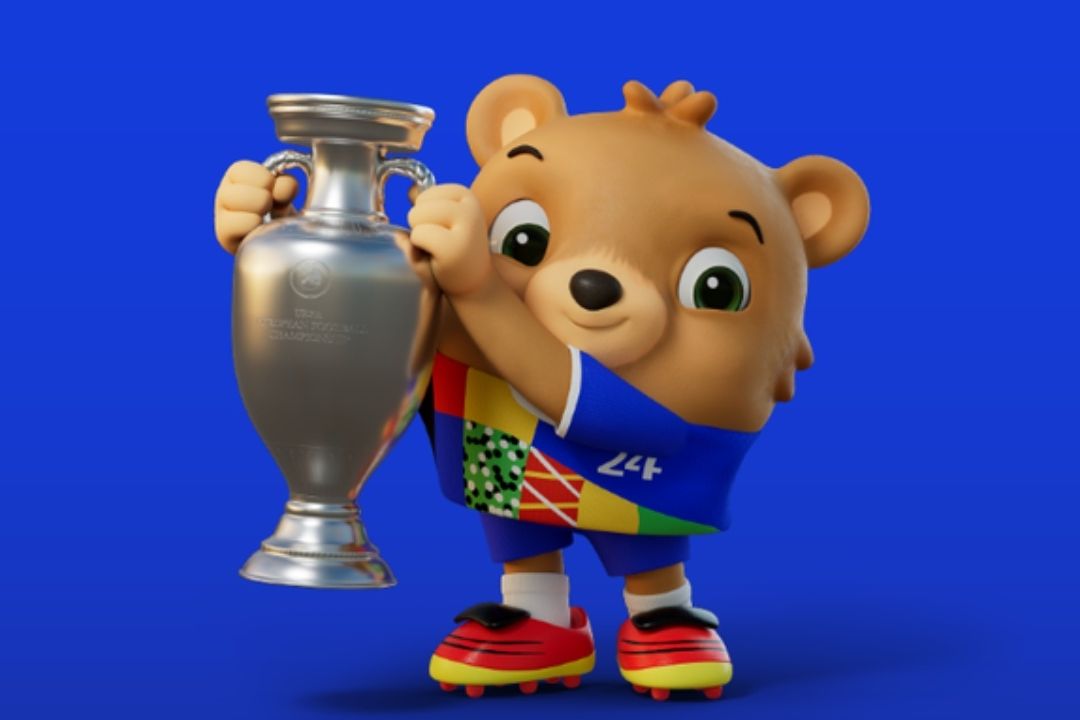UEFA presenta mascota de la próxima Eurocopa en Alemania