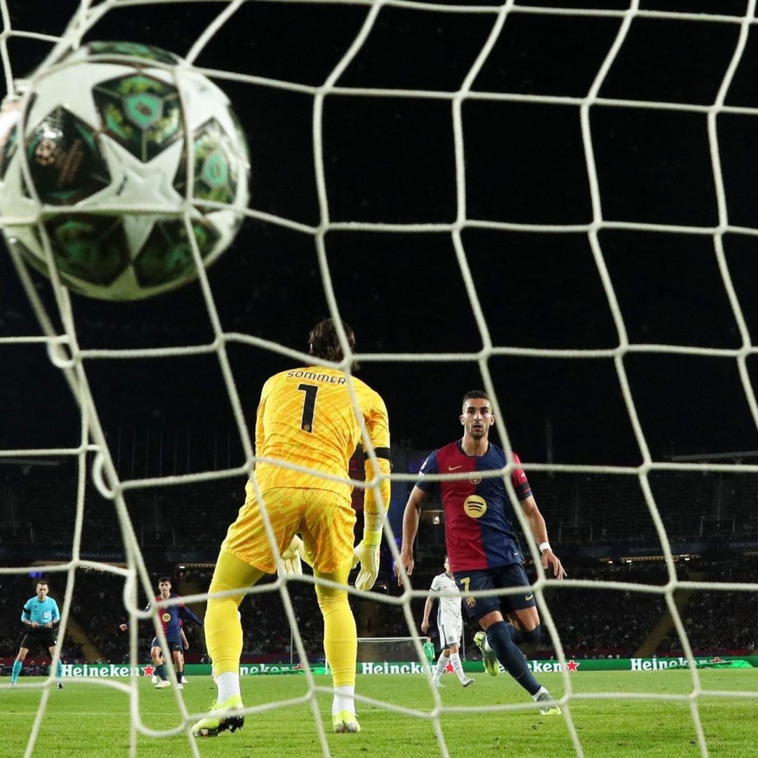 Barcelona y el Inter de Milán ofrecieron un partidazo en semifinales de la Champions 2025. Foto: Reuters