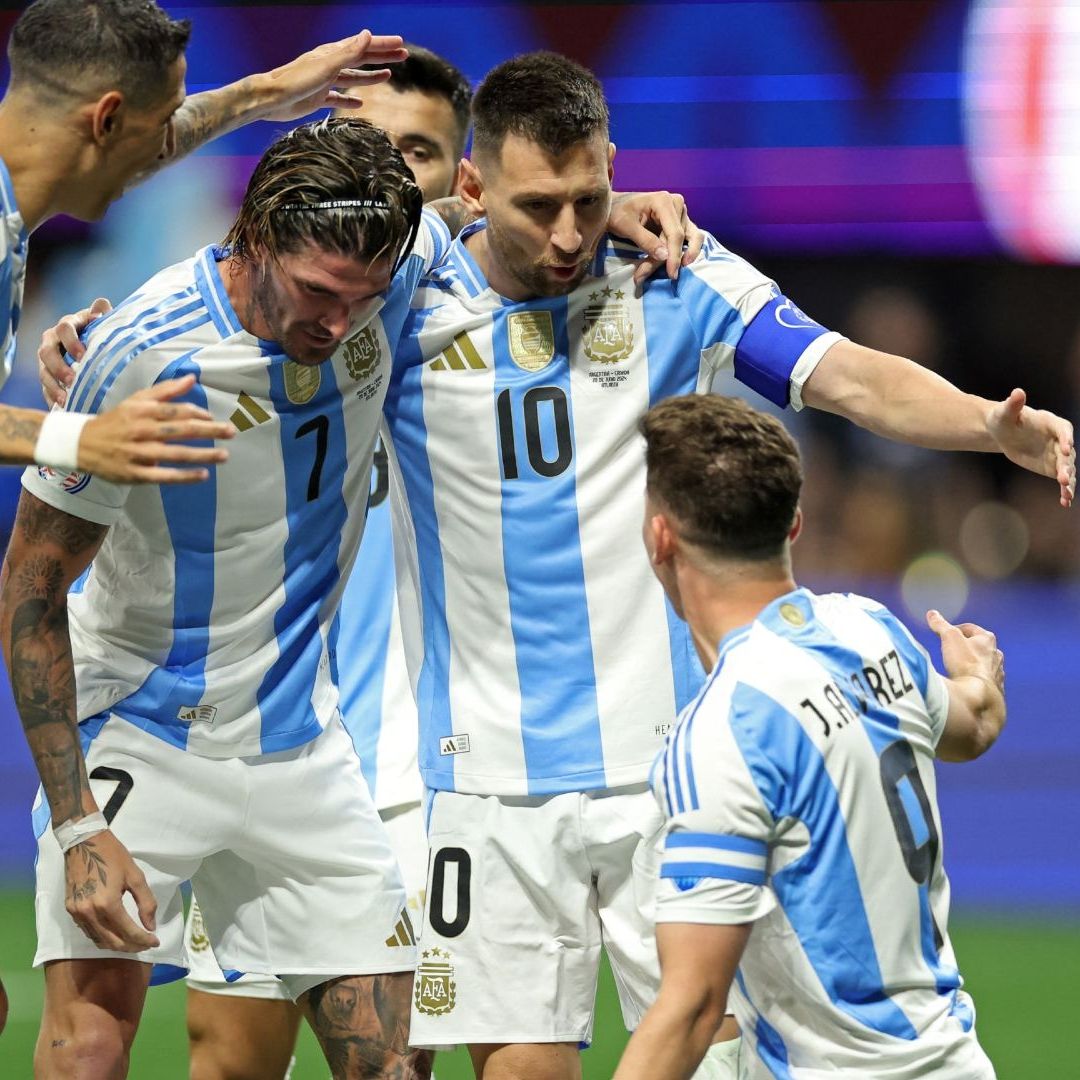 El conjunto argentino lució contundente ante los canadienses. Foto AFP