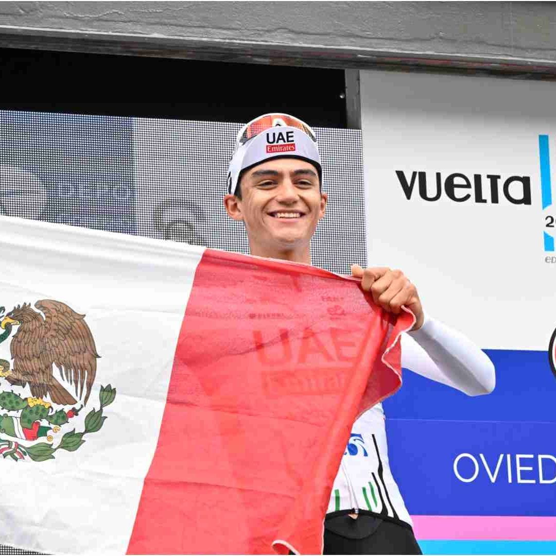 Ciclista mexicano Isaac del Toro consigue el primer lugar en la Vuelta a Asturias