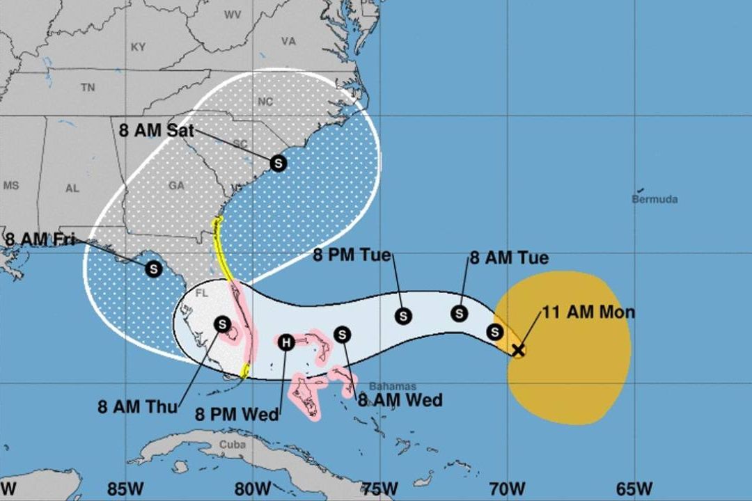Tormenta Nicole: Activan Alerta de Huracán en Bahamas