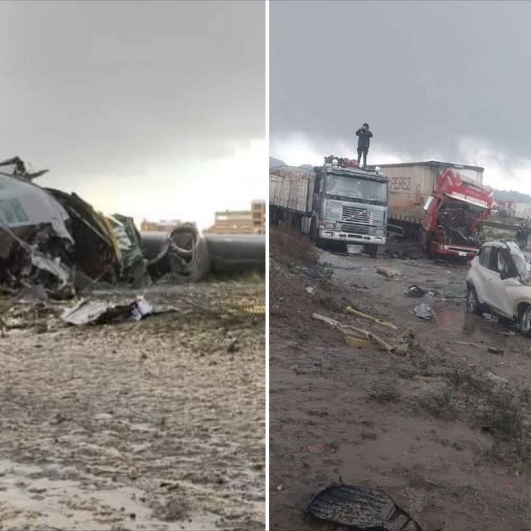 Avión militar se estrella en Bolivia durante aterrizaje