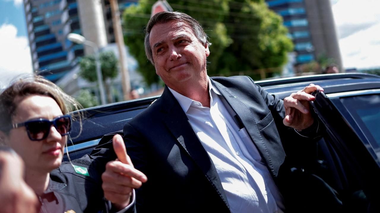 Jair Bolsonaro declaró en la Policía Federal; negó responsabilidad en los disturbios de enero