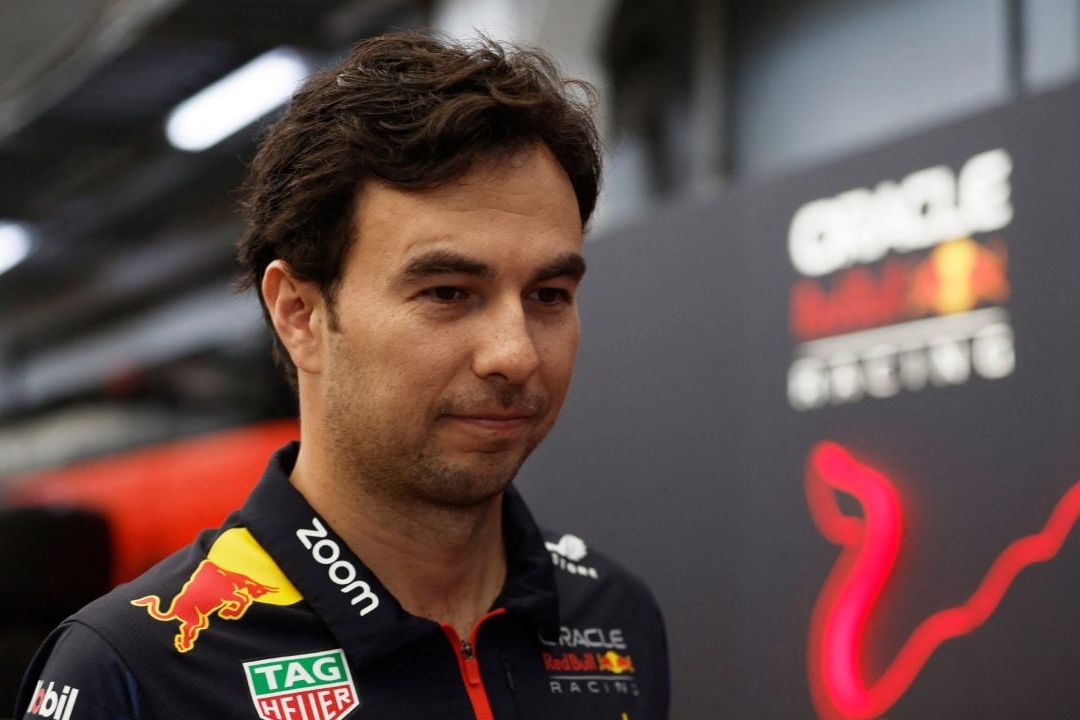 'Checo' Pérez en el Gran Premio de Brasil