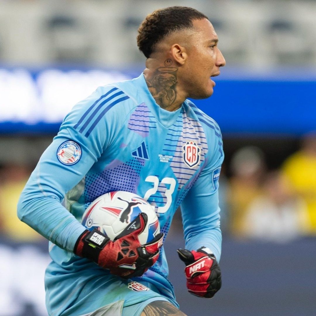 Patrick Sequeira fue el portero y héroe de Costa Rica ante Brasil.