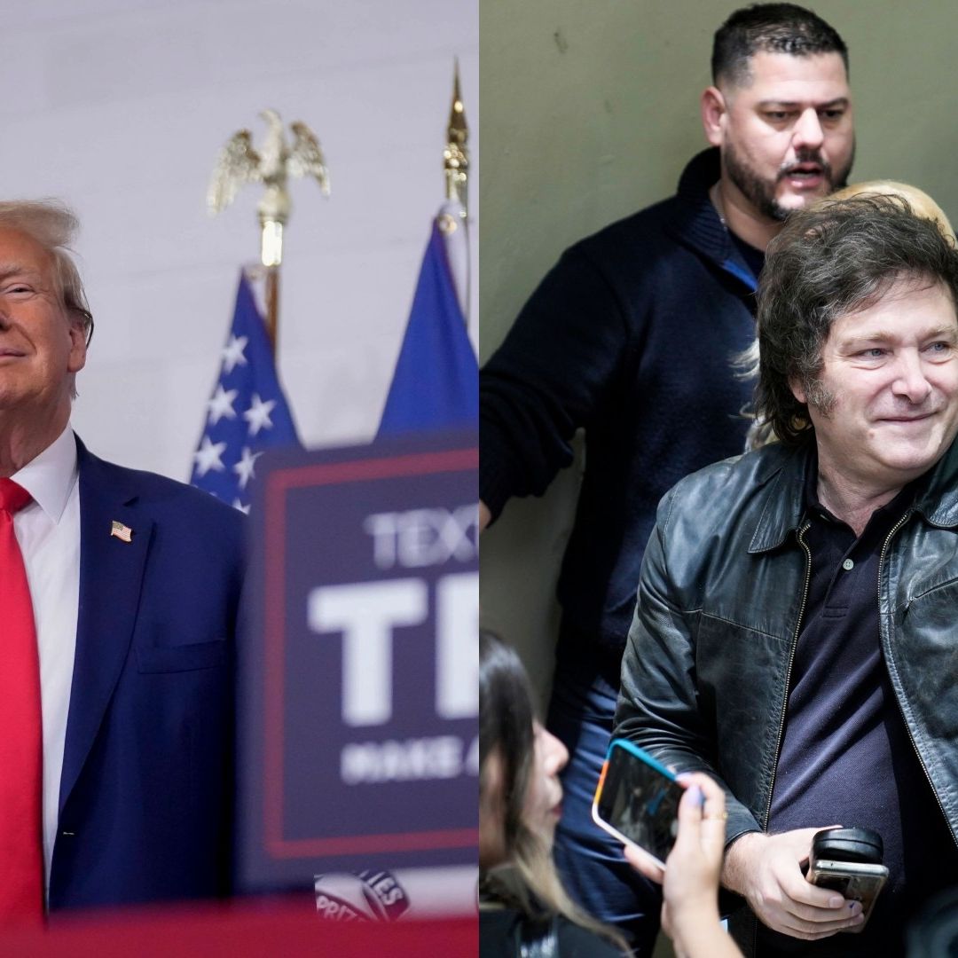 Donald Trump y Javier Milei