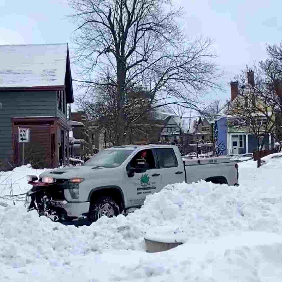 Vecindarios de Buffalo cubiertos de nieve: Foto: Reuters