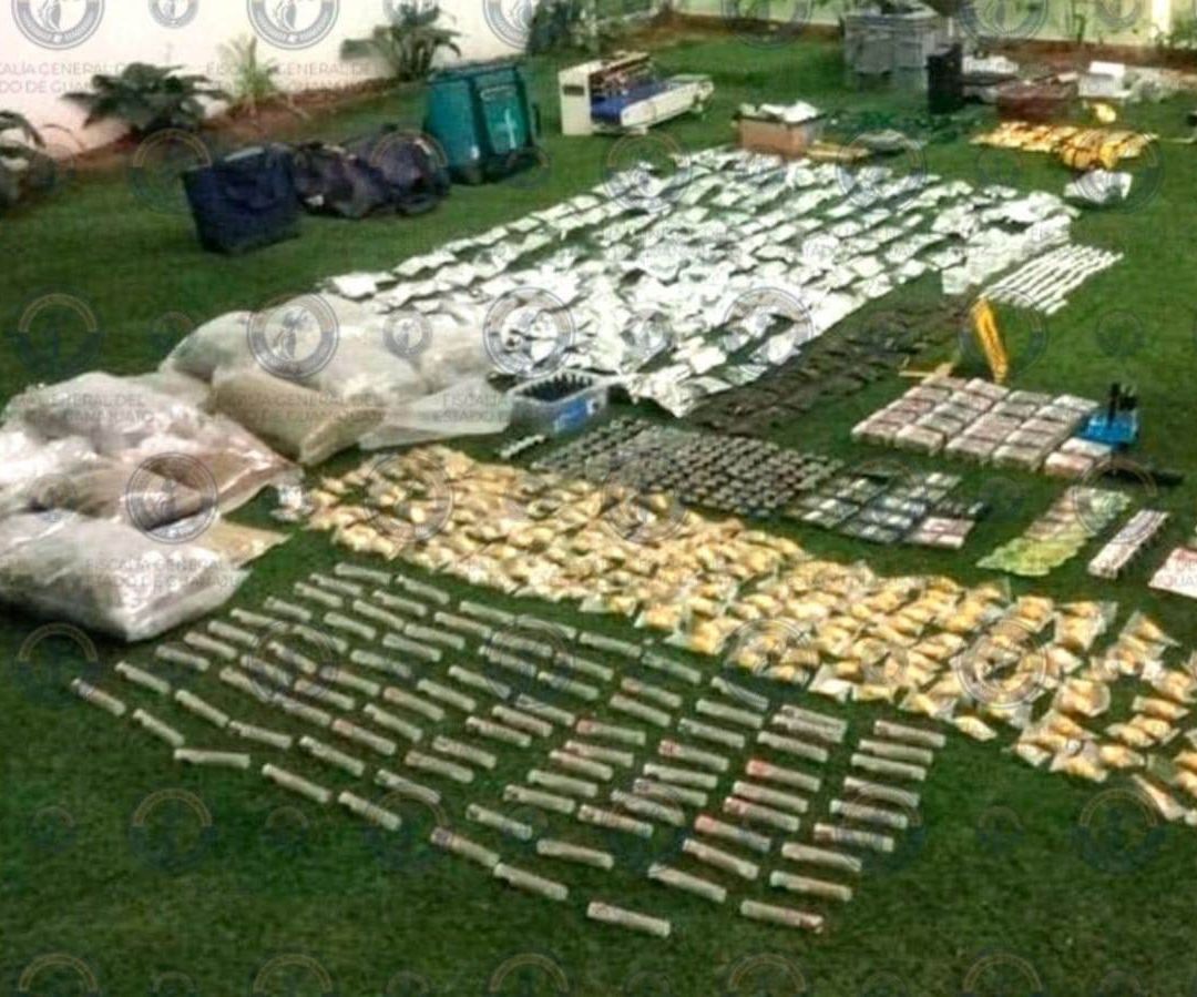 Encuentran Centro de Distribución y Almacenamiento de Drogas en San Juan de Dios, en León