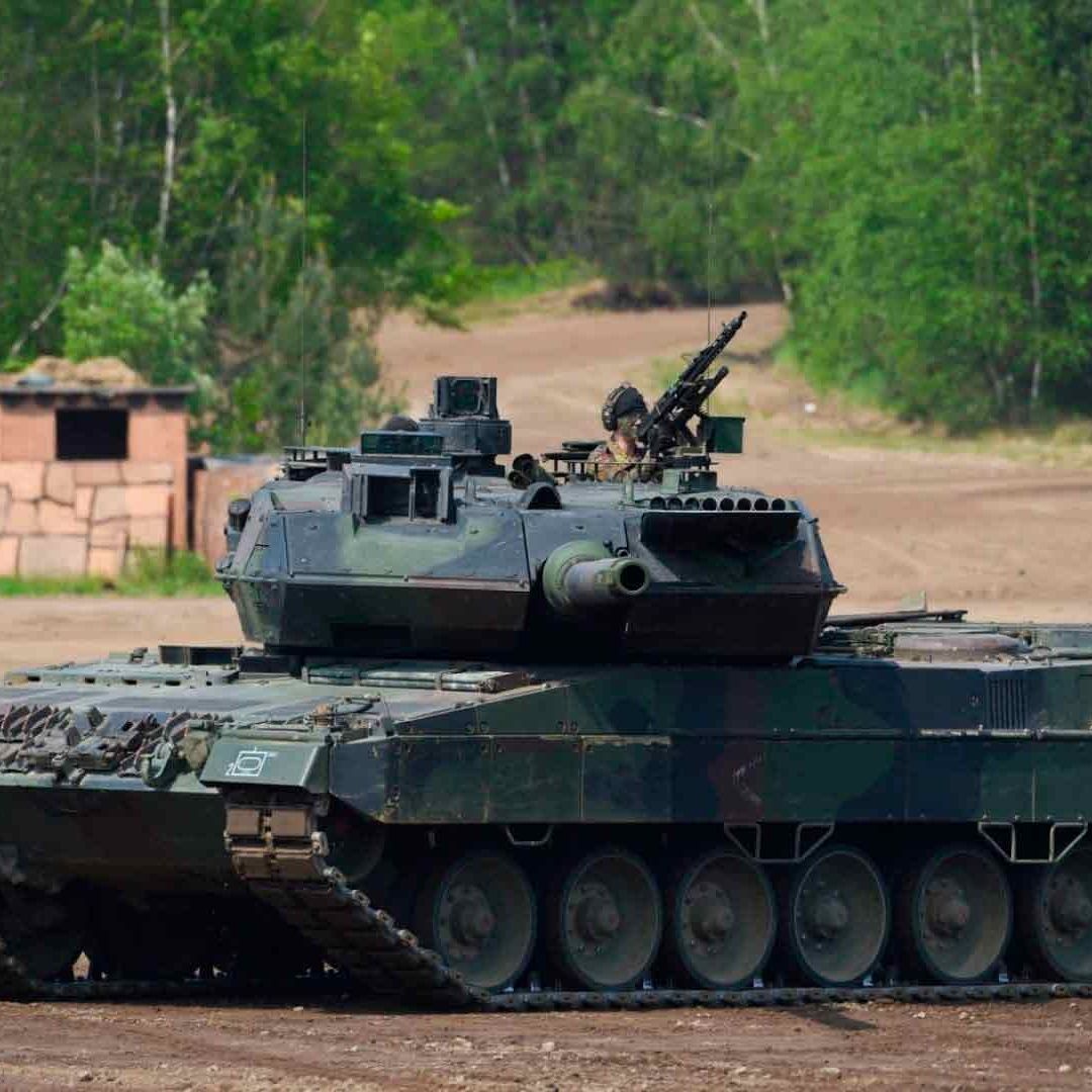 Tanque Leopard en Alemania, en 2019