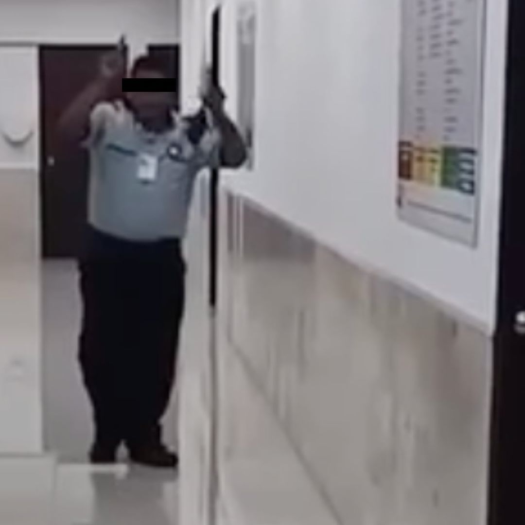 Suspenden a Elemento de Seguridad de Hospital del IMSS 12 en Mérida Yucatán por Confrontación con Derechohabientes