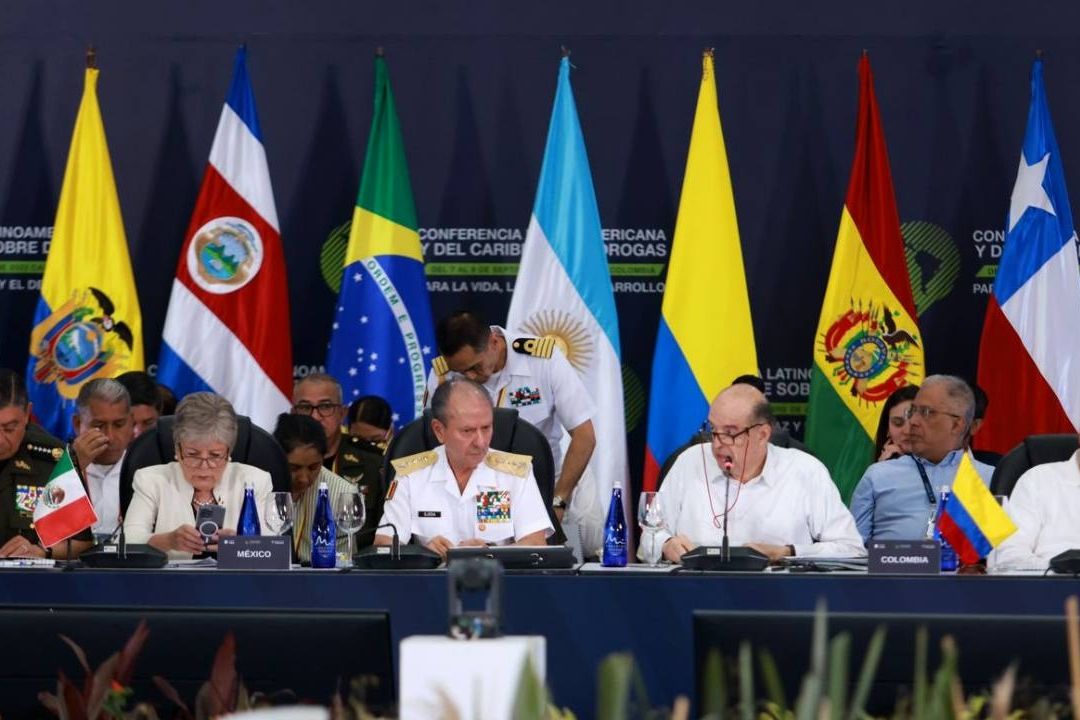 Los gobiernos de México y Colombia pidieron unificar la voz en Latam para combatir las drogas y el narcotráfico en la región