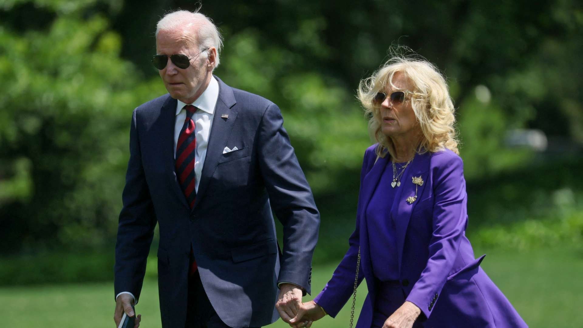 Joe y Jill Biden, pareja presidencial de EUA