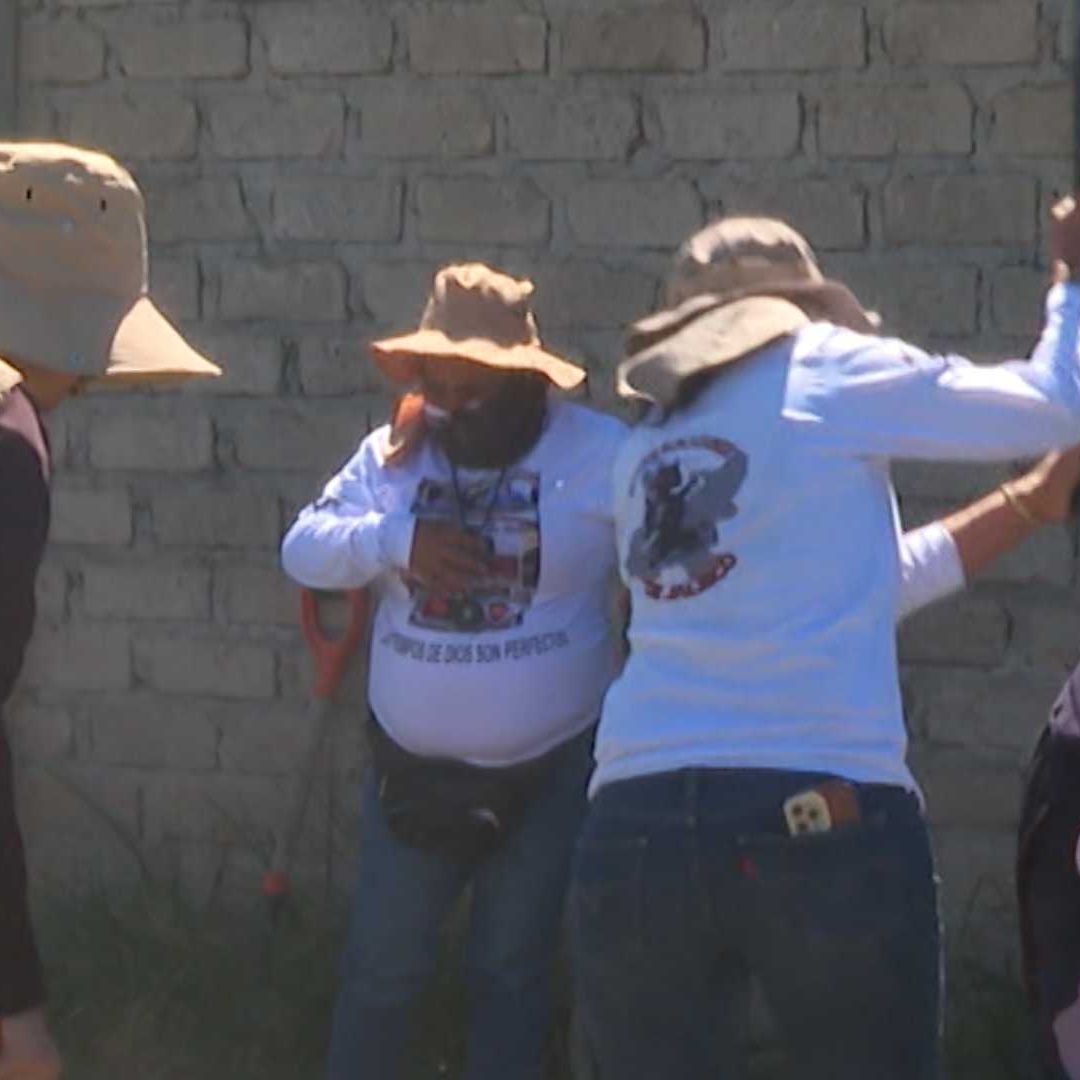 Colectivo realizó búsqueda de restos humanosafuera del Rancho Izaguirre