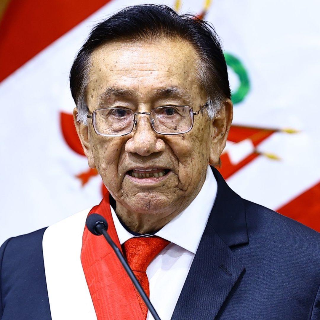 Es José María Balcázar el Nuevo Presidente Interino de Perú.