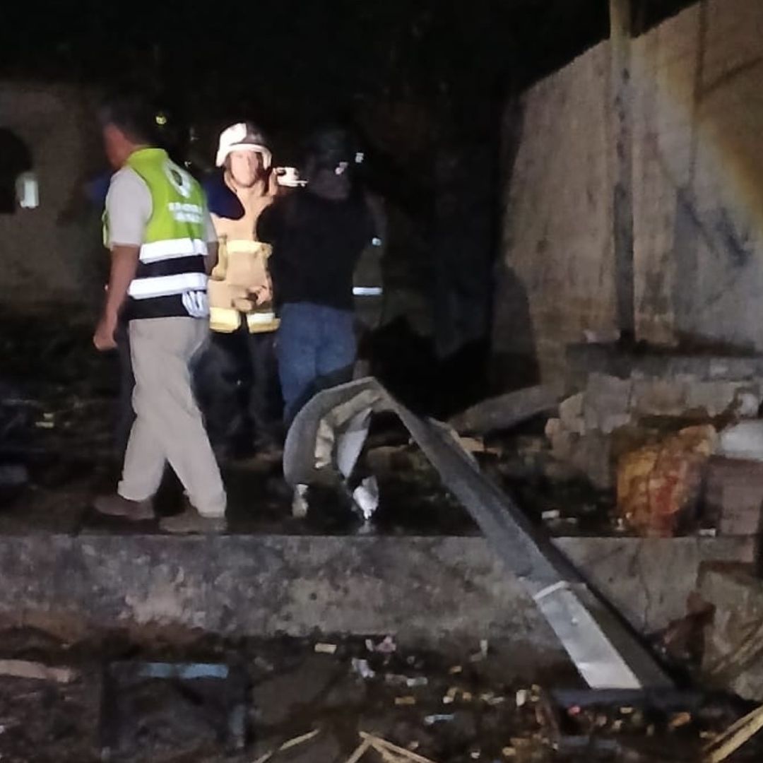 Deja un Herido Explosión de Polvorín en Oaxaca: Quemaduras Fueron en 90% de su Cuerpo.