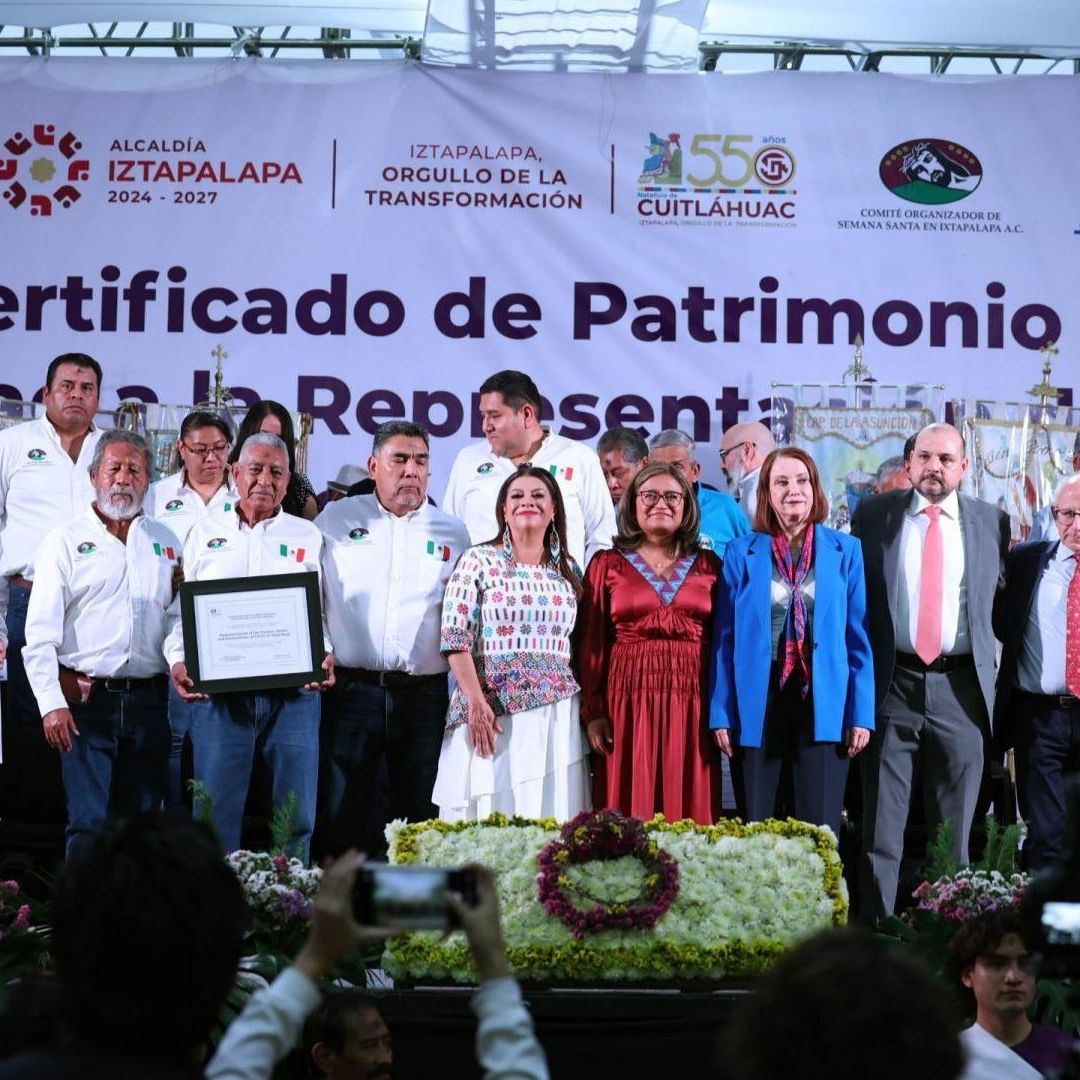 Pasión de Cristo en Iztapalapa Recibe Certificado de Patrimonio Cultural de la Humanidad, Unesco