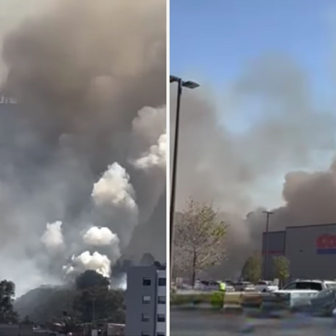 ¿Qué Pasó en Galerías Atizapán? Reportan Fuerte Incendio Cerca del Centro Comercial de Edomex