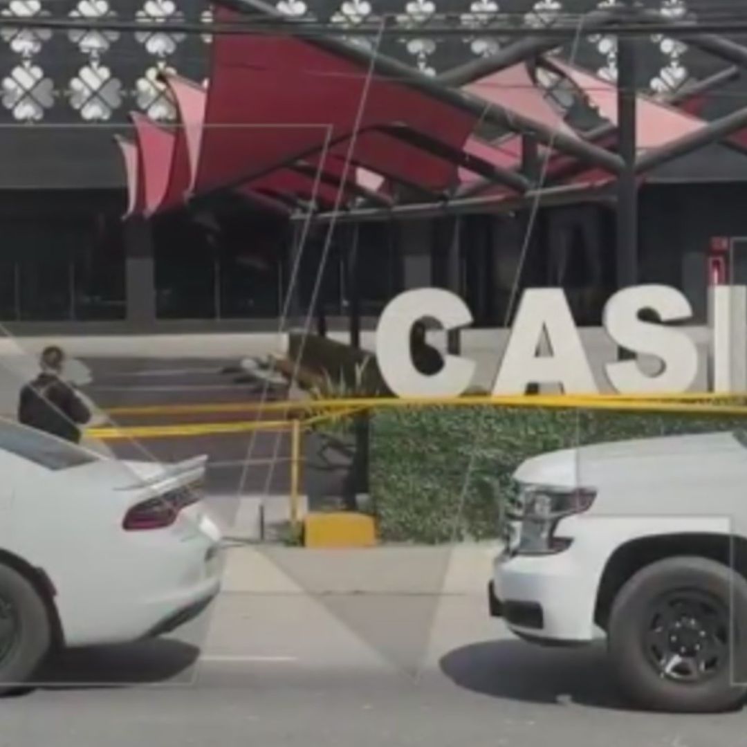 Casino Red asegurado en Monterrey