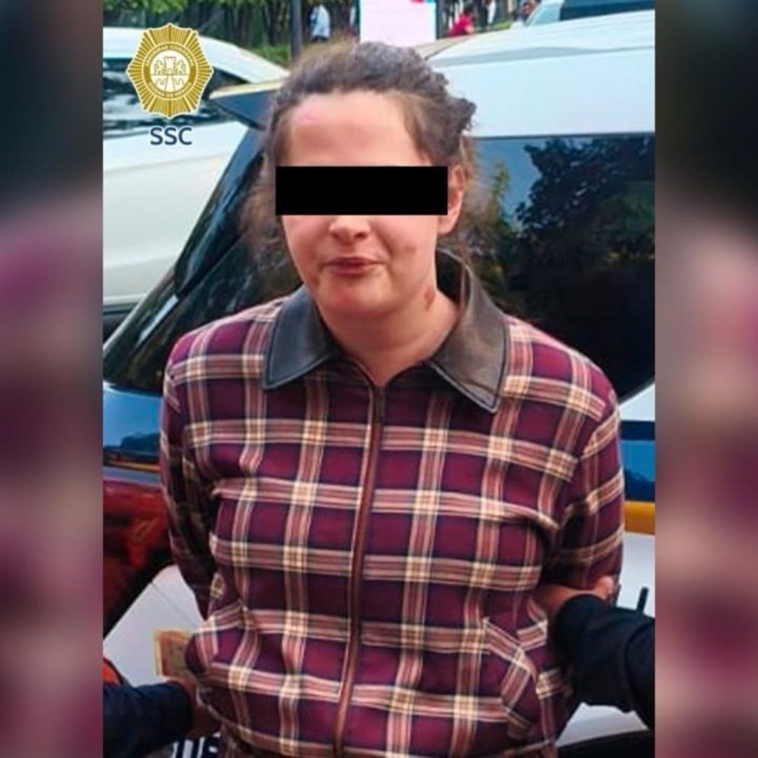 Detención de 'Lady Naucalpan'