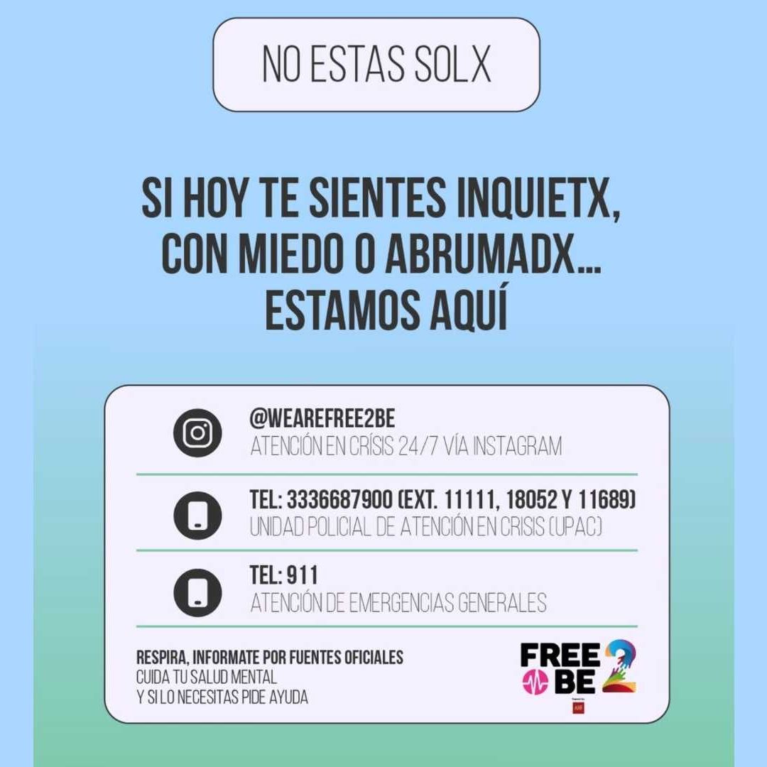 Salud mental tras hechos de violencia