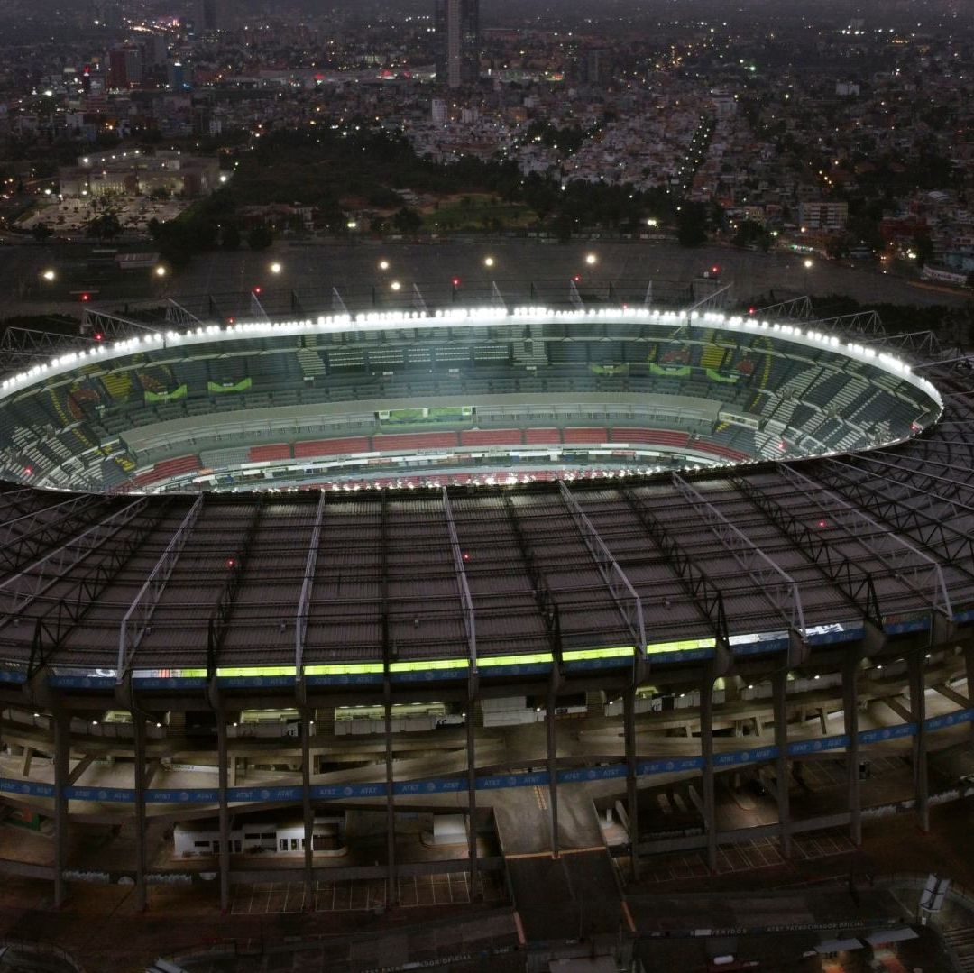 El estadio Azteca será sede mundialista por tercera vez en su historia. Foto AP