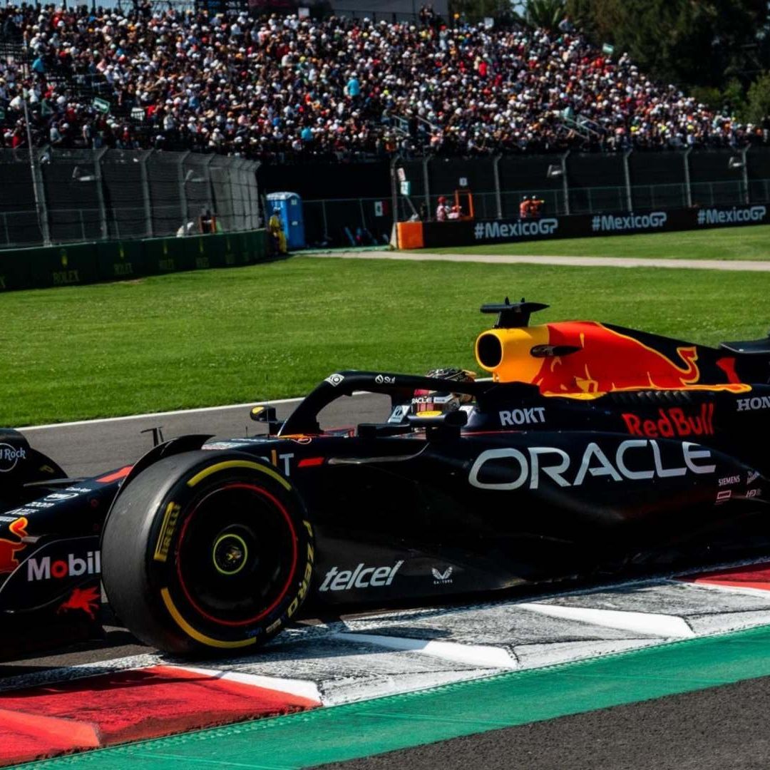El piloto holandés Max Verstappen durante el Gran Premio de México 2023