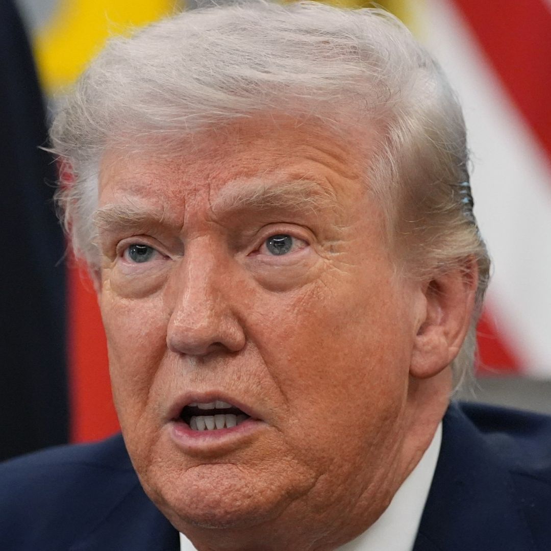 Donald Trump hablando