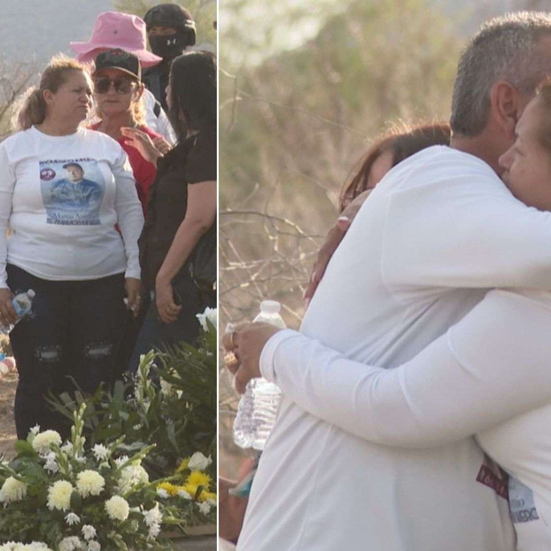 Ceci Flores, Madre Buscadora, Realiza Sepelio de su Hijo Marco Antonio en Hermosillo, Sonora