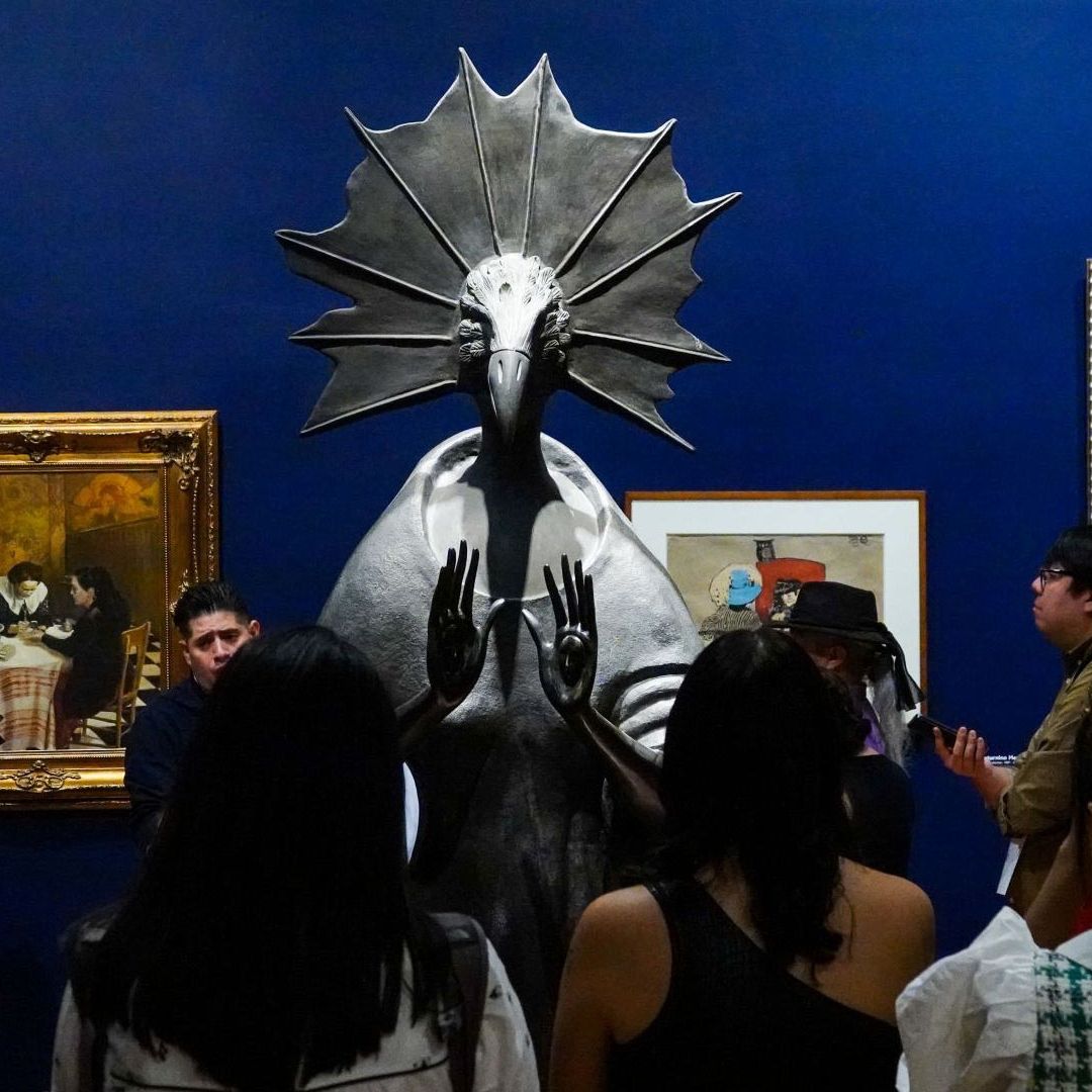 Escultura de Leonora Carrington en el Munal.