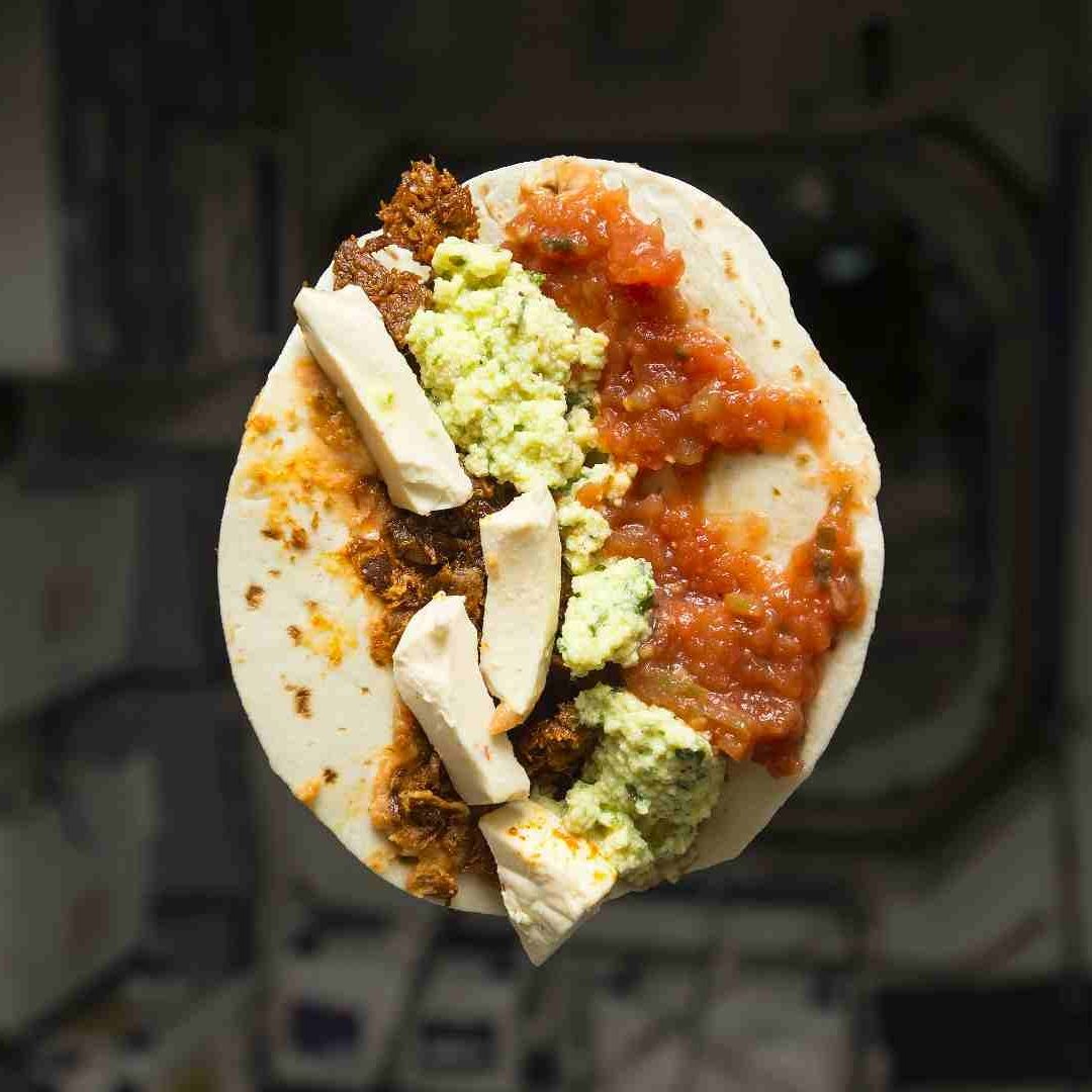 Taco fotografiado por el astronauta Tim Kopra en la Estación Espacial Internacional en 2016