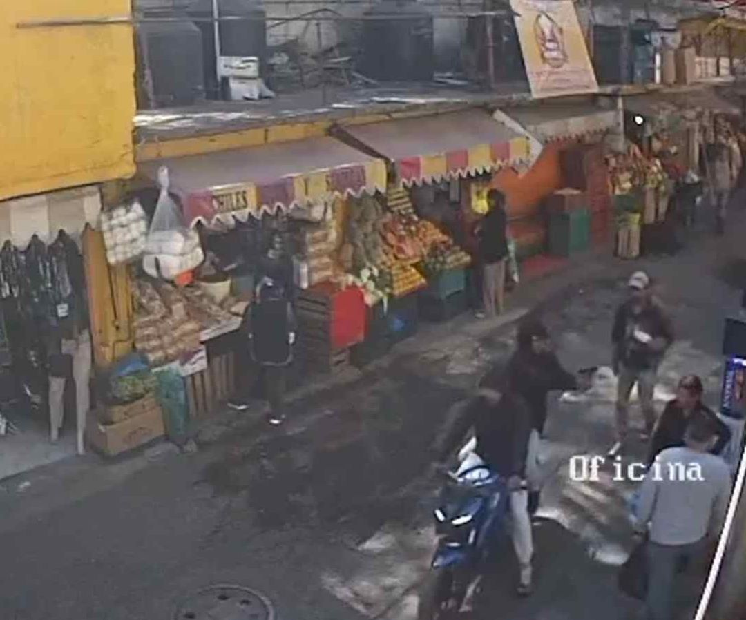 Matan a padre e hijo. foto: Video de Naucalpan
