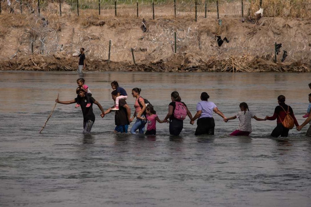 Migrantes y su llegada a Texas