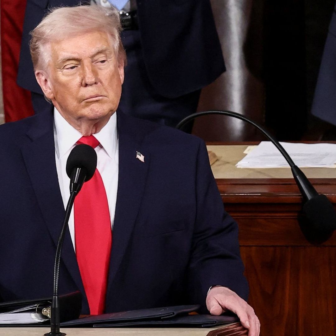 Donald Trump ofrece discurso del estado de la Unión desde el Capitolio.