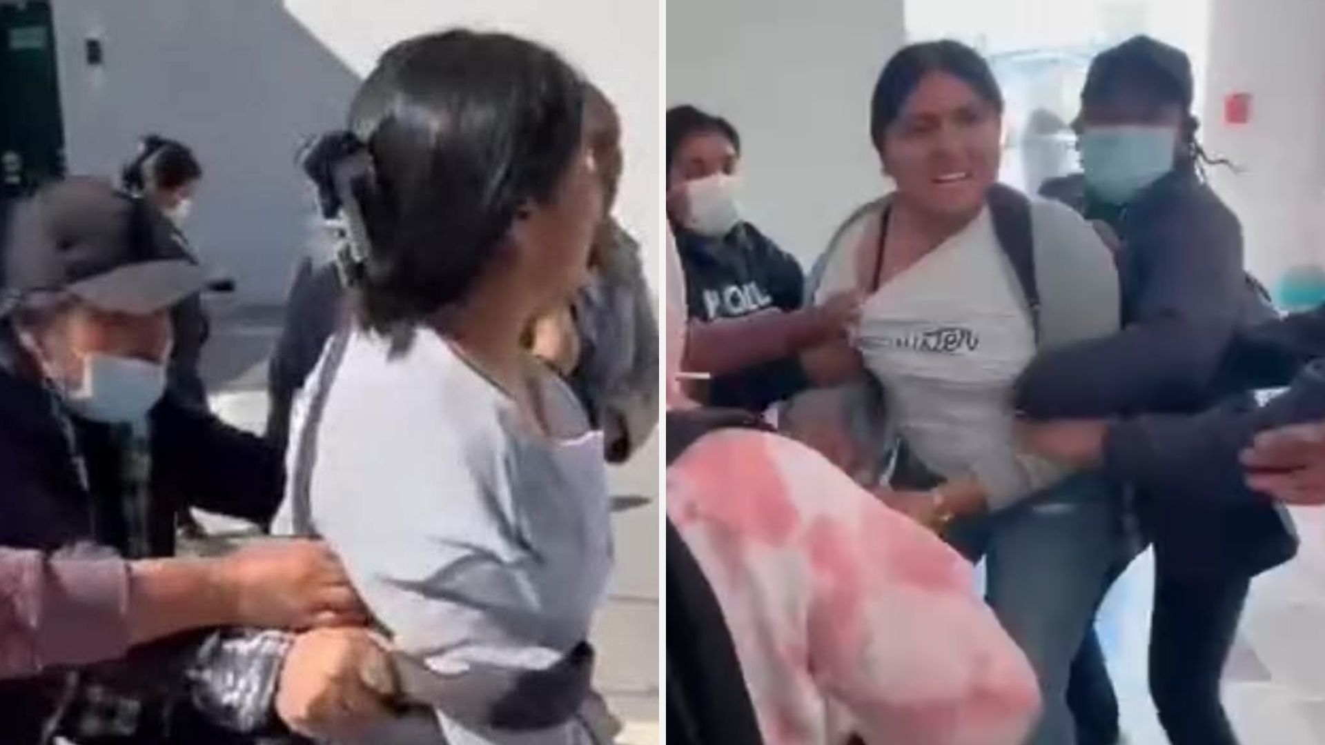 Pobladores Sacan del “Pelo” a Presidenta Municipal de San Agustín Amatengo de Congreso de Oaxaca