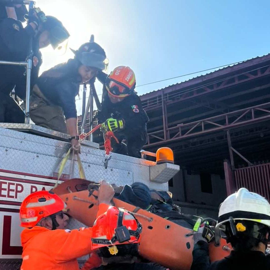 Lesionado por caída de losa