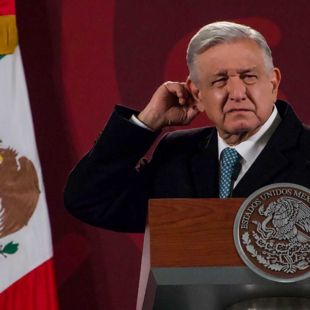 El presidente Andrés Manuel López Obrador