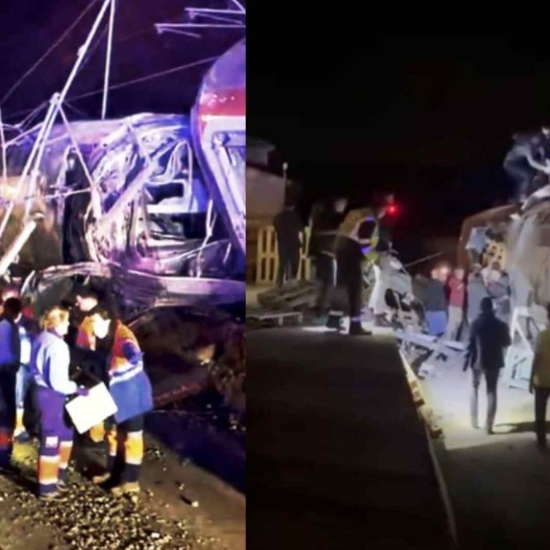 El descarrilamiento dejó varios muertos y heridos.