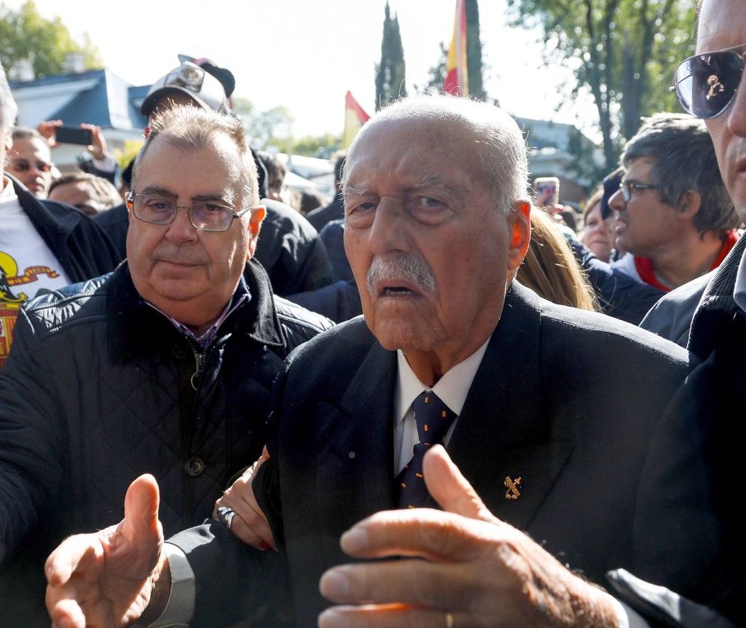 Antonio Tejero encabezó el intento de golpe del 23F