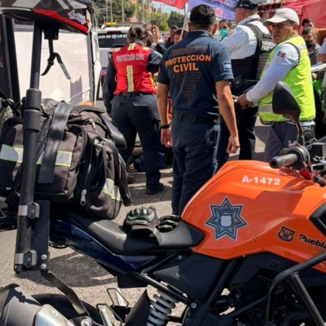 Atropelladas Tres Mujeres Unidad Ruta 4 Transporte Público Plaza Comercial Centro Sur Agua Santa Puebla