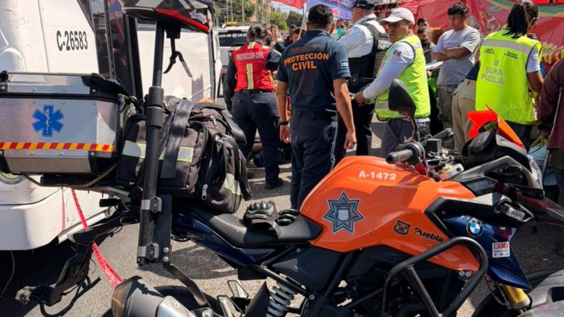 Atropelladas Tres Mujeres Unidad Ruta 4 Transporte Público Plaza Comercial Centro Sur Agua Santa Puebla