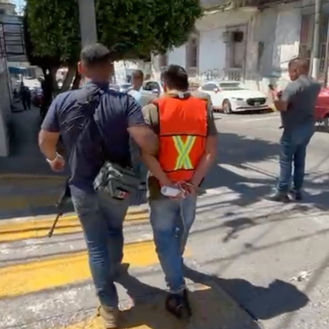 Traslado detenido por presunto delito de violación en Veracruz