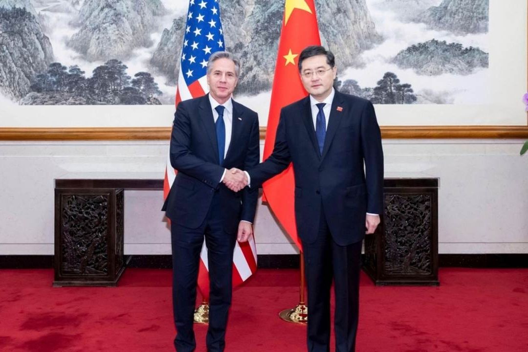 Estados Unidos y China inician camino para mejorar relaciones durante visita de Blinken a Pekín