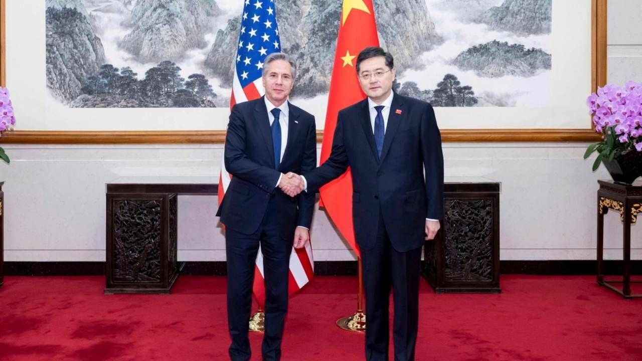 Estados Unidos y China inician camino para mejorar relaciones durante visita de Blinken a Pekín
