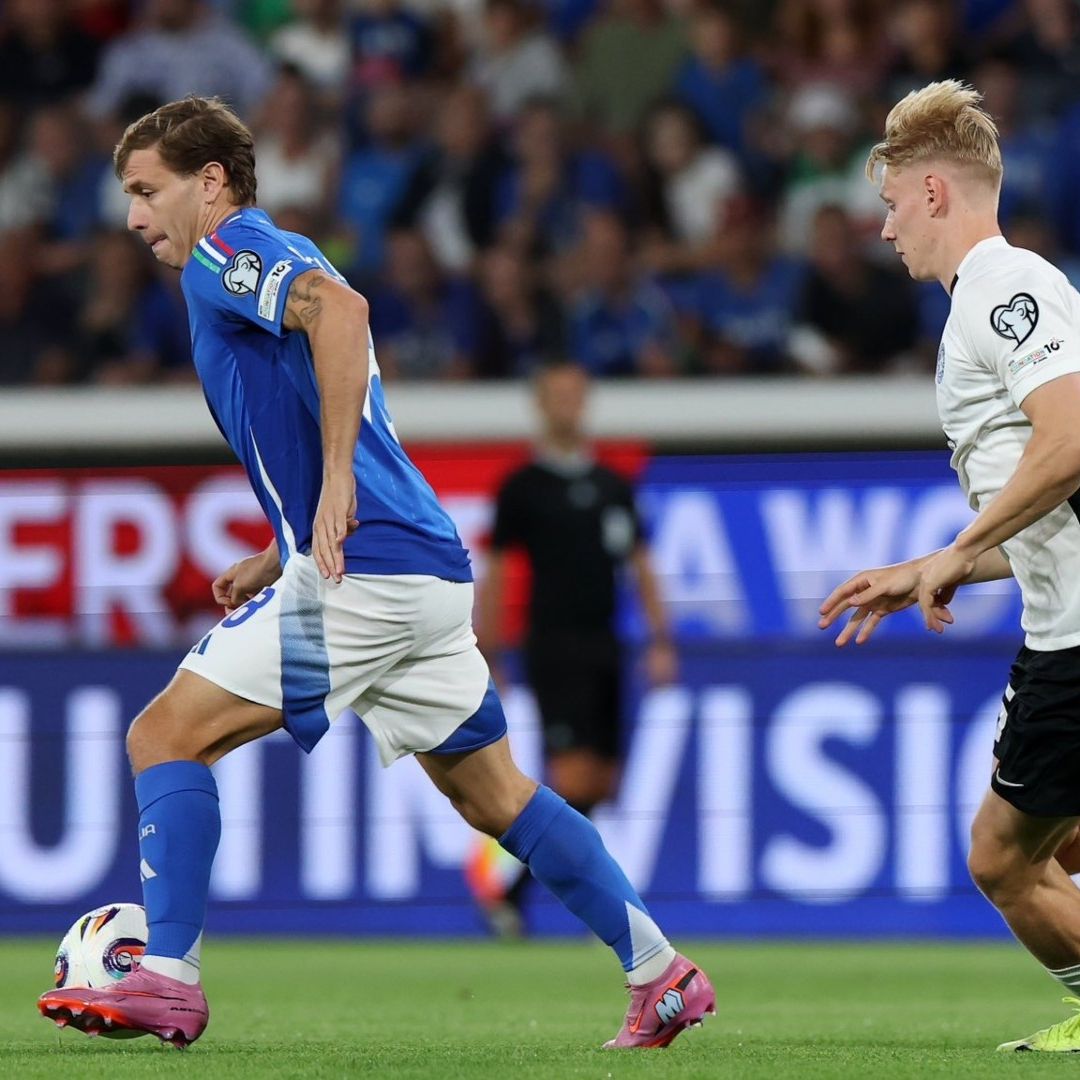 Italia enseñó el músculo ante Estonia, en la Fecha FIFA de septiembre.
