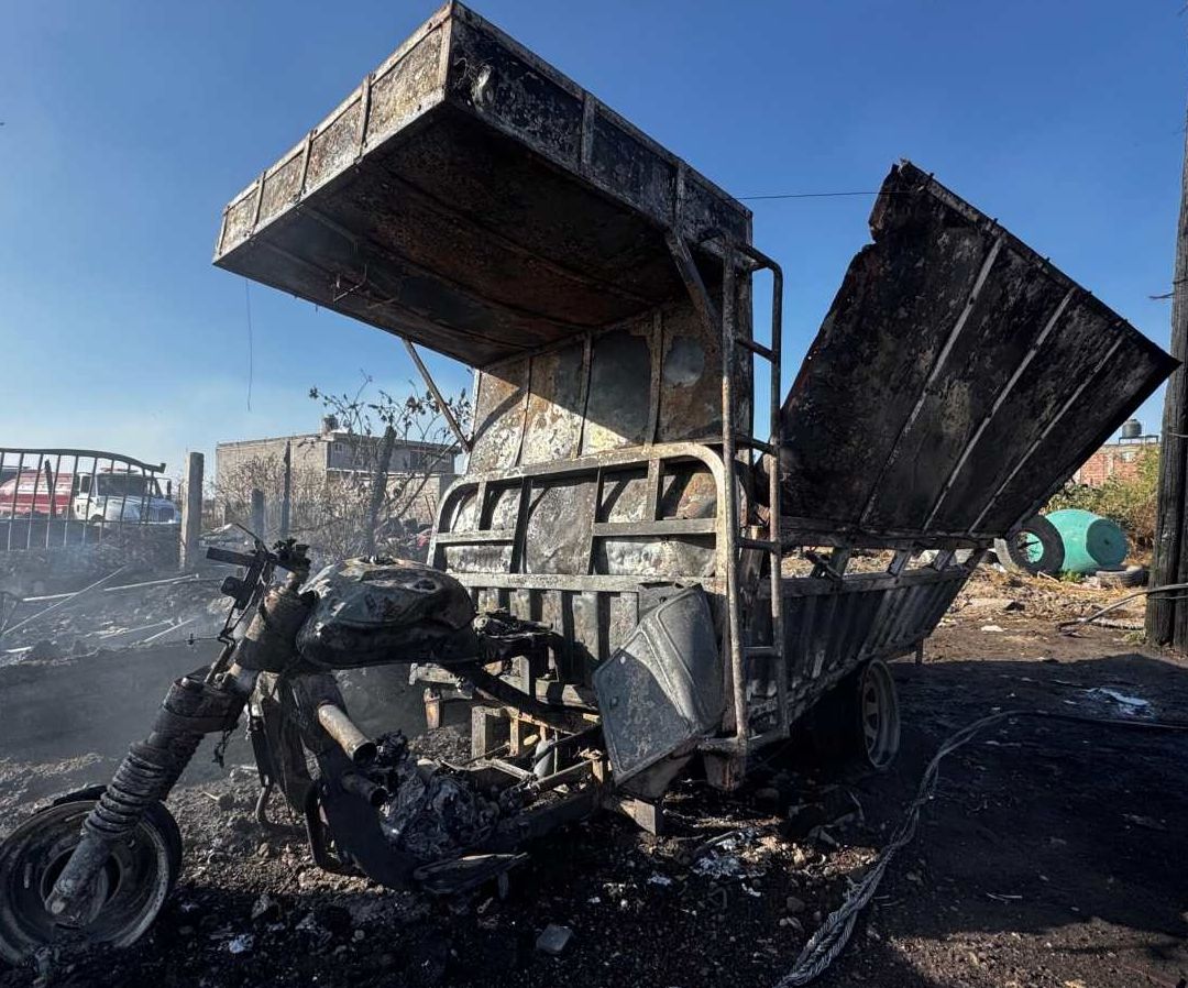 Incendio en Tultitlán hoy, 25 de febrero 2026. Foto: N+