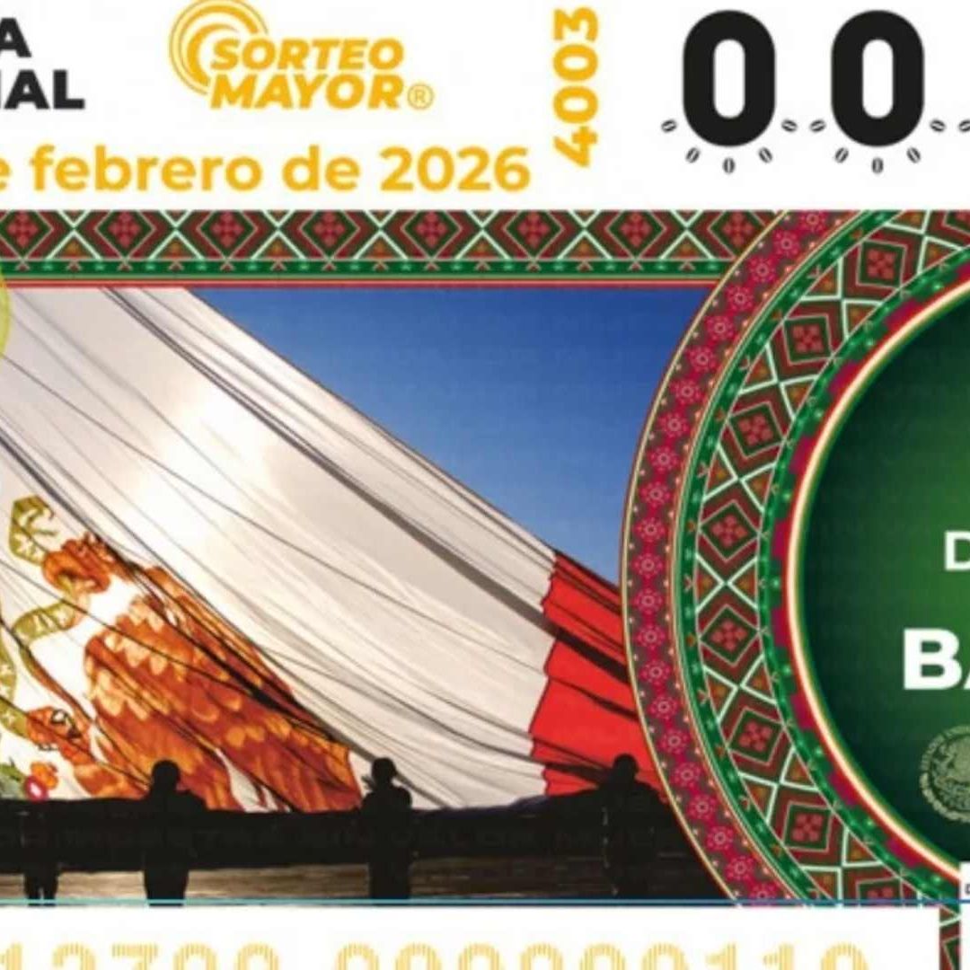 Boleto Lotería Nacional